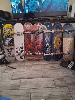 Skateboard s mostly new some are $30 others more $45