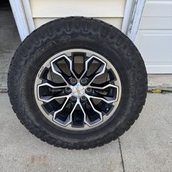 4 Chevrolet Colorado ZR2 Wheels (OEM)