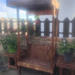 Rustic Patio And Garden 3 Pcs Set Each $125