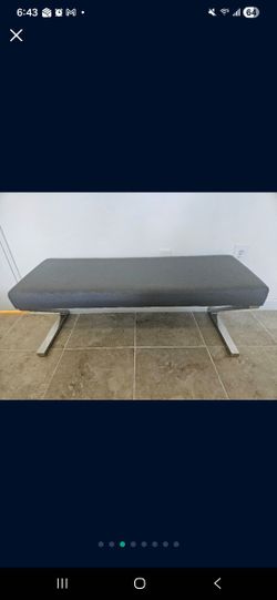 Gray Bench EL DORADO FURNITURE