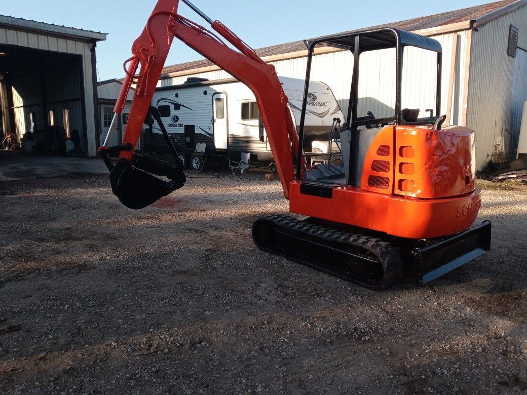 Terex mini excavator