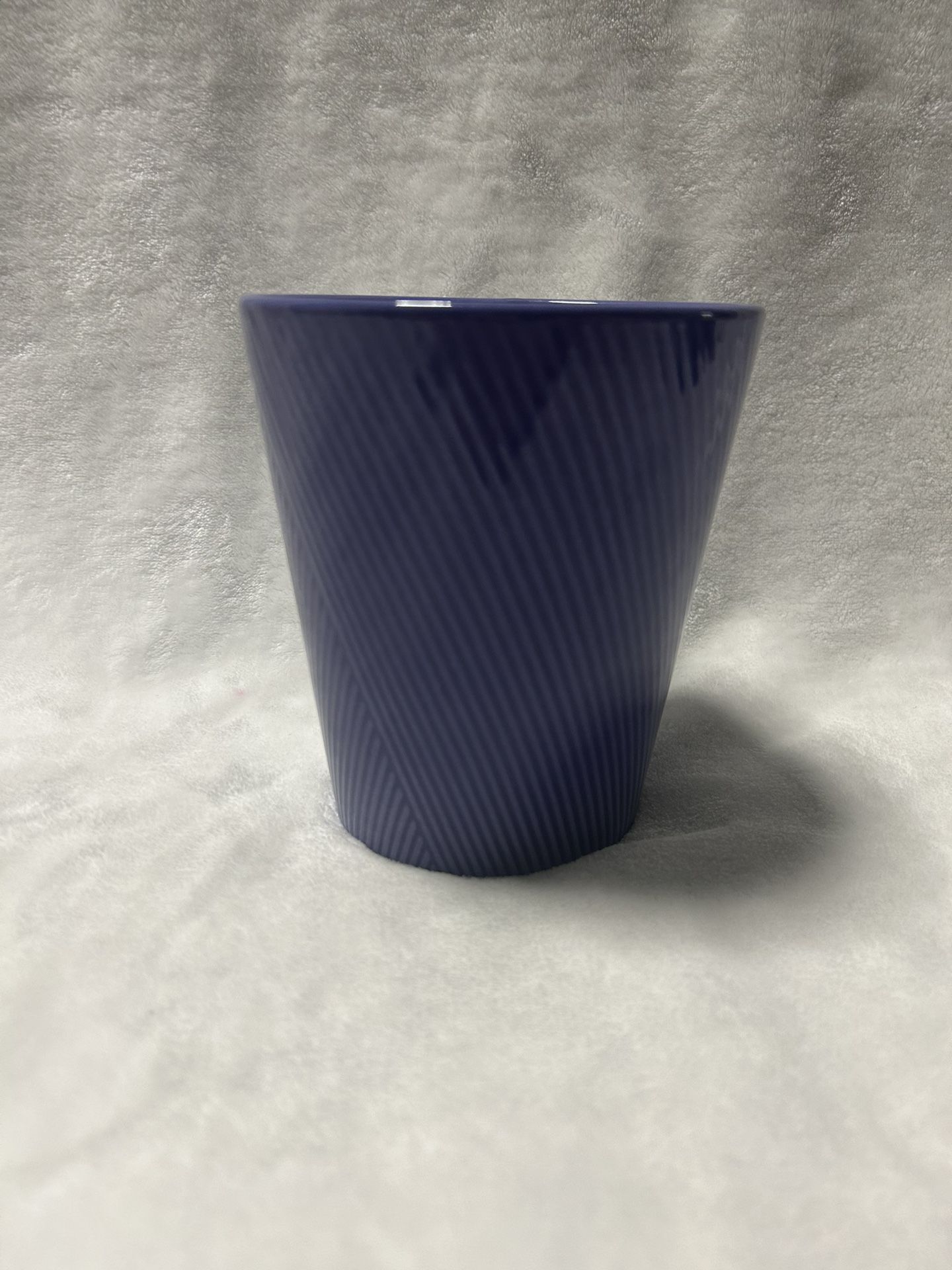 Small Purple ceramic pot planter