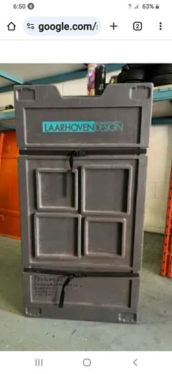 Trade Show Carrying Case/Display W/wheels