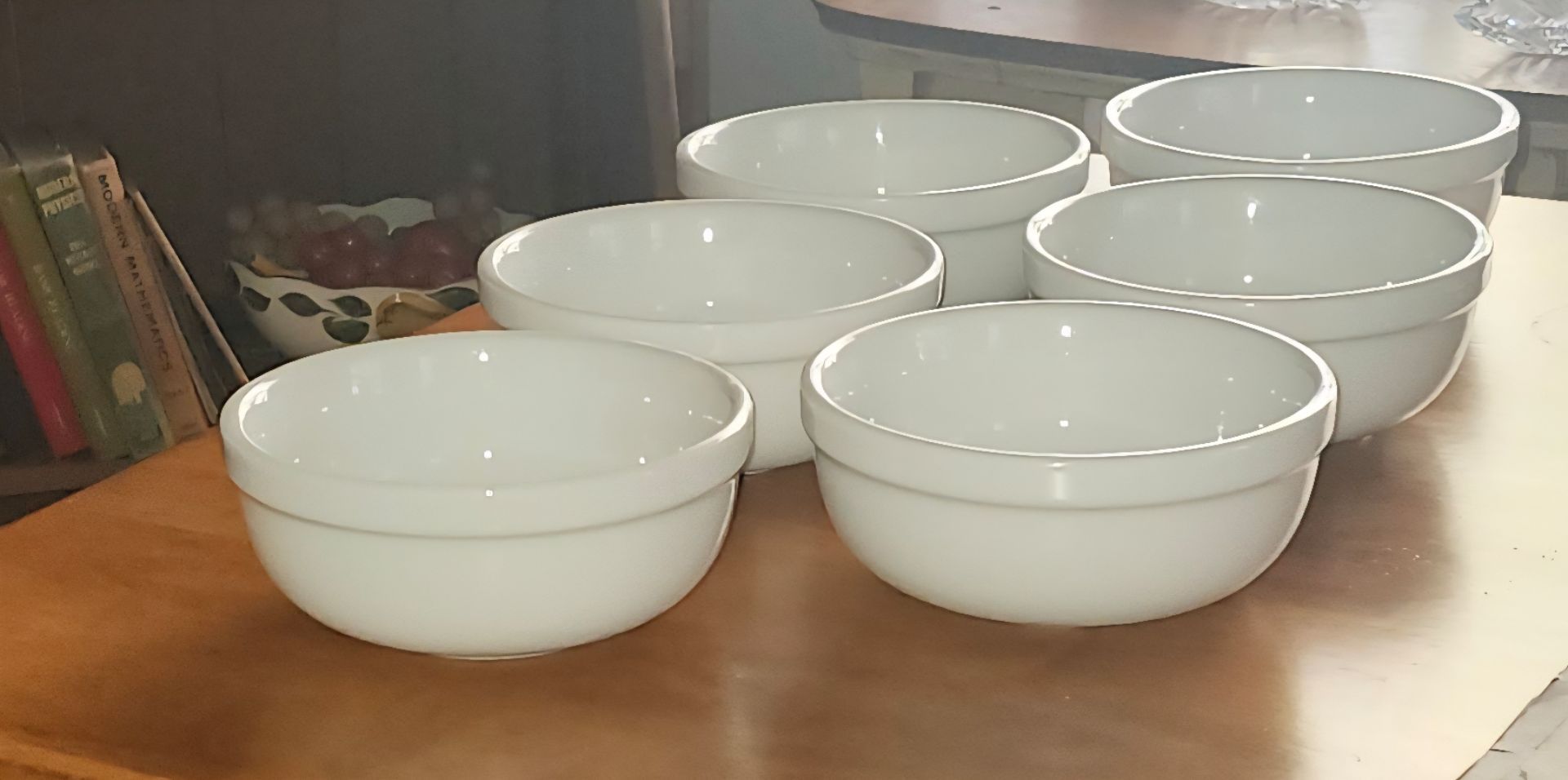 Williams-Sonoma White Pantry Cereal Bowls, Set Of Six