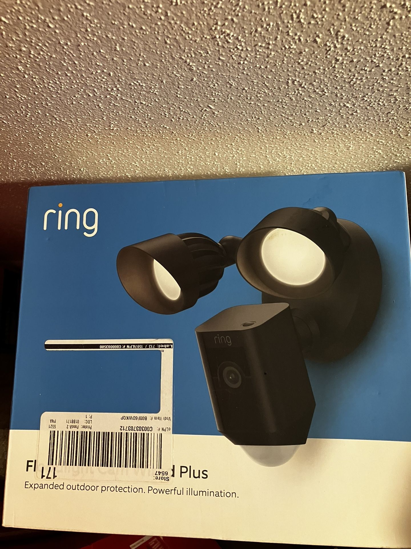 Ring New Outdoor Camera And Two Lights