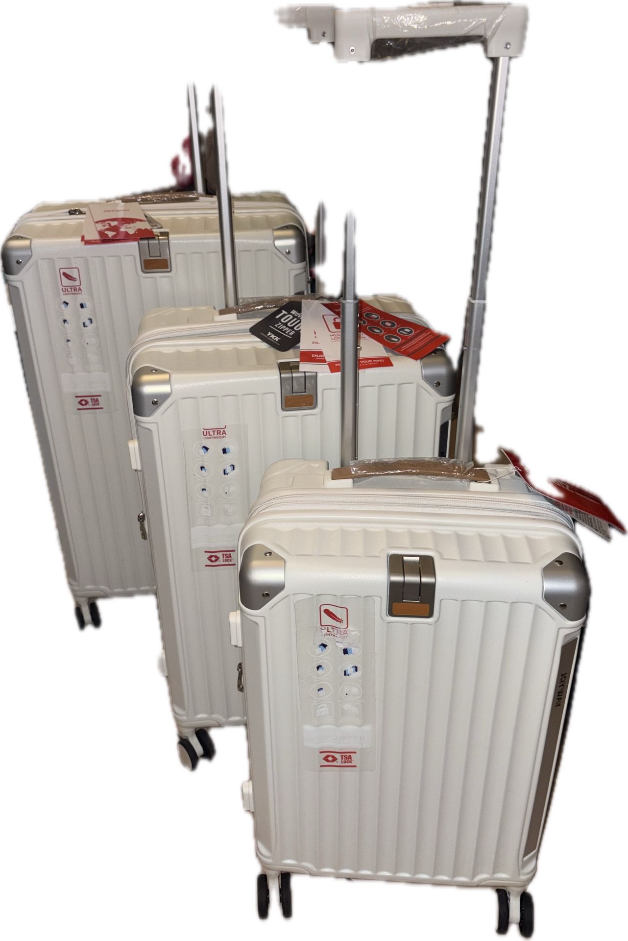 Joyway 3-pc Durable Luggage TSA Approved BNWT