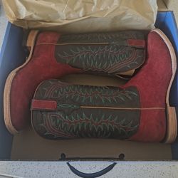 Resistol Rough Out Suede Boots