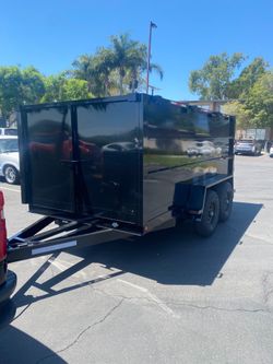 New smooth wall dump trailer 12 ft !