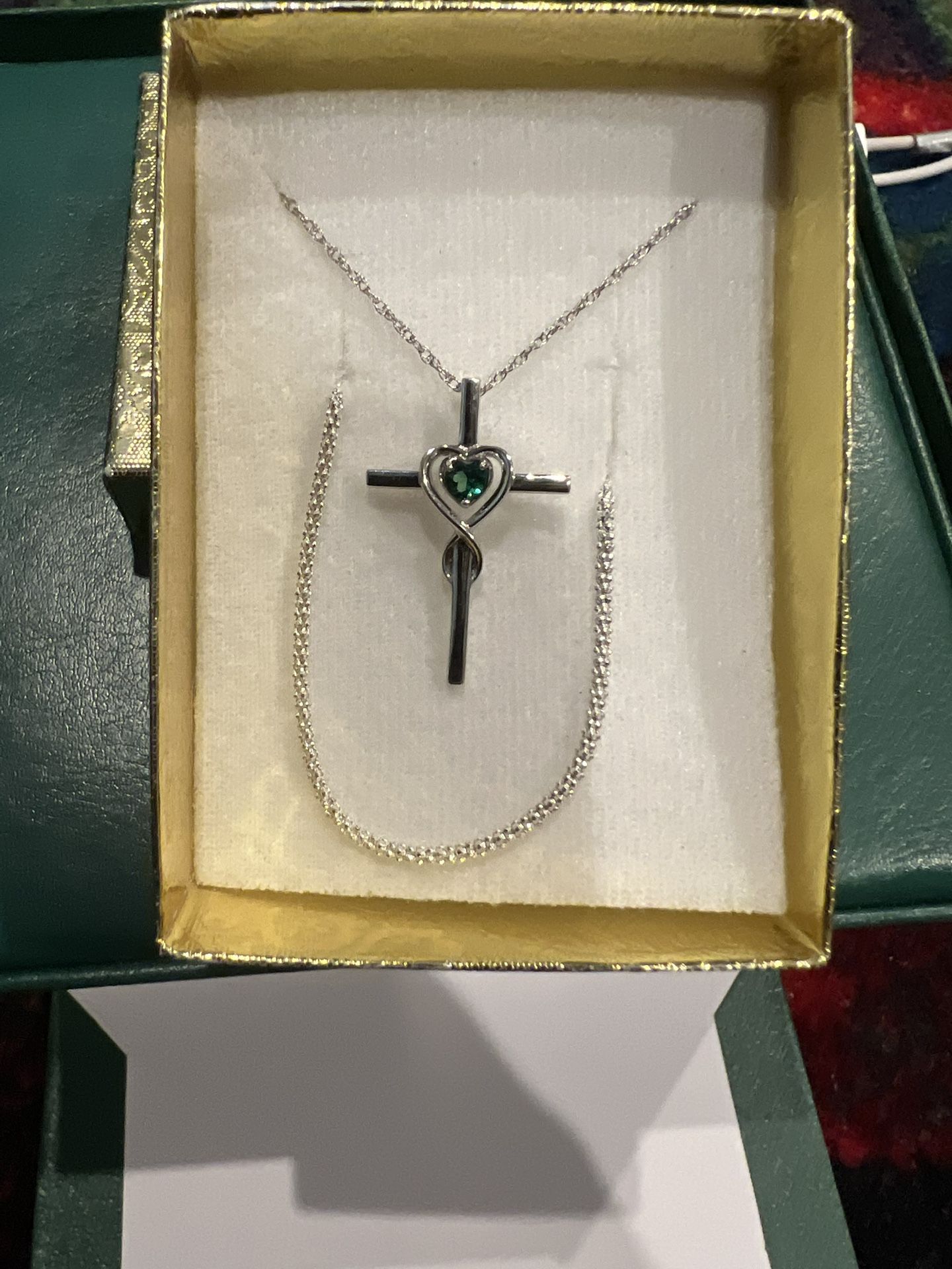 Silver Necklace And Bracelet