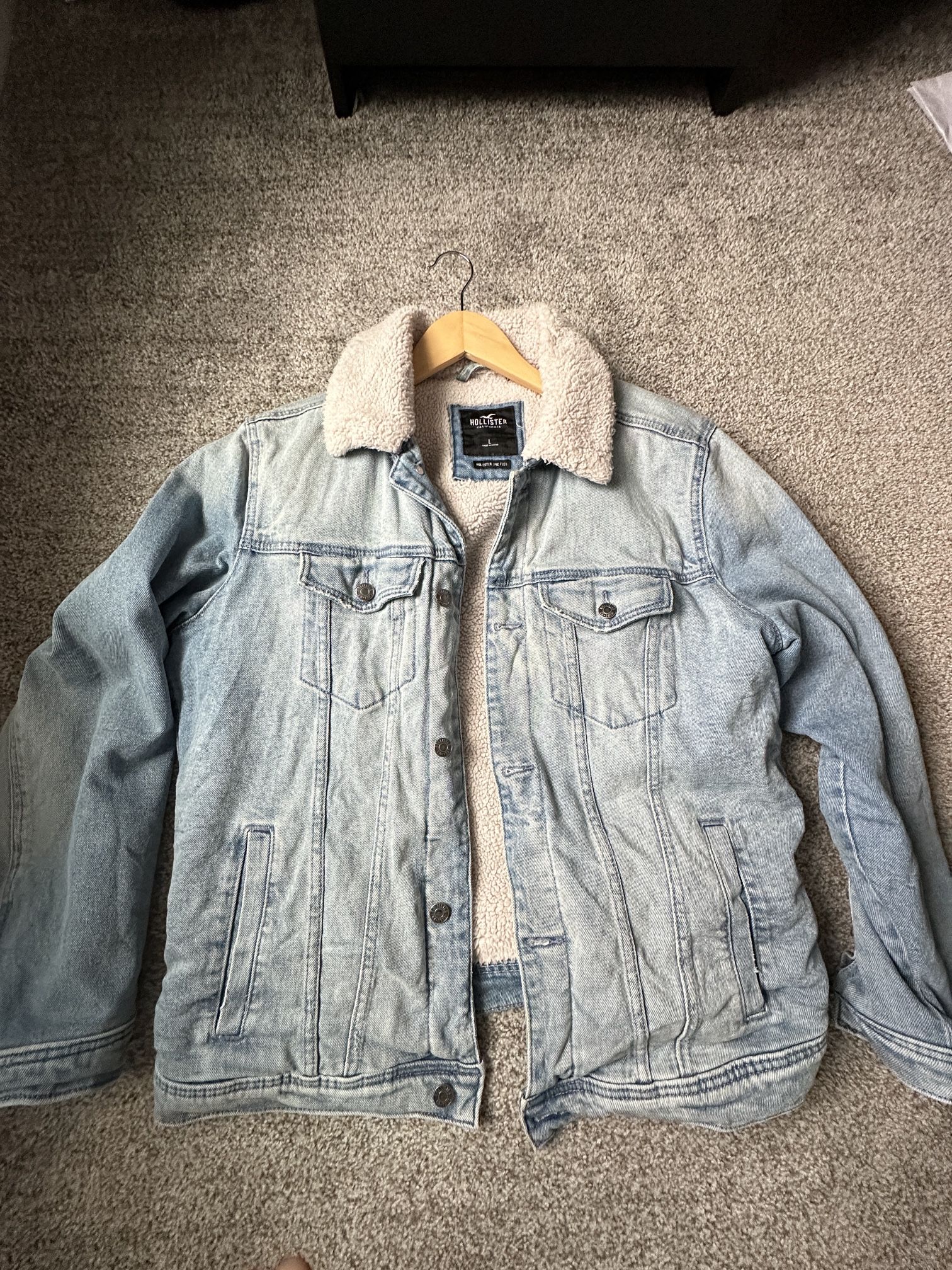 Denim trucker Jacket By Hollister