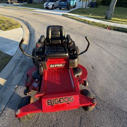 Big Dog Alpha MP 54” Zero-Turn Mower– Kawasaki FR691V– FREE DELIVERY