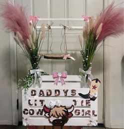 Baby closet for baby shower