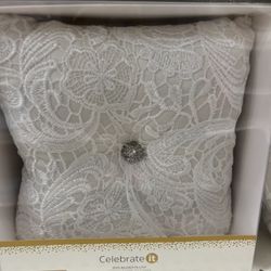 Lace Ring Bearer Pillow