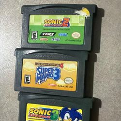 GBA Games X3 $20 Each