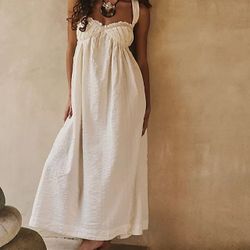 Free People Poppy midi dress size large NWOT