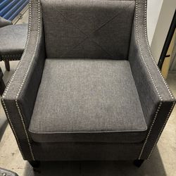 Gray Side Chair Grey Accent Chair