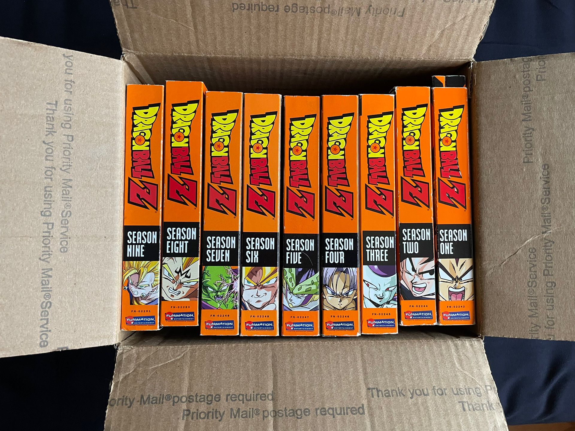 Dragon Ball Z Season1-Season9 *Perfect Condition*