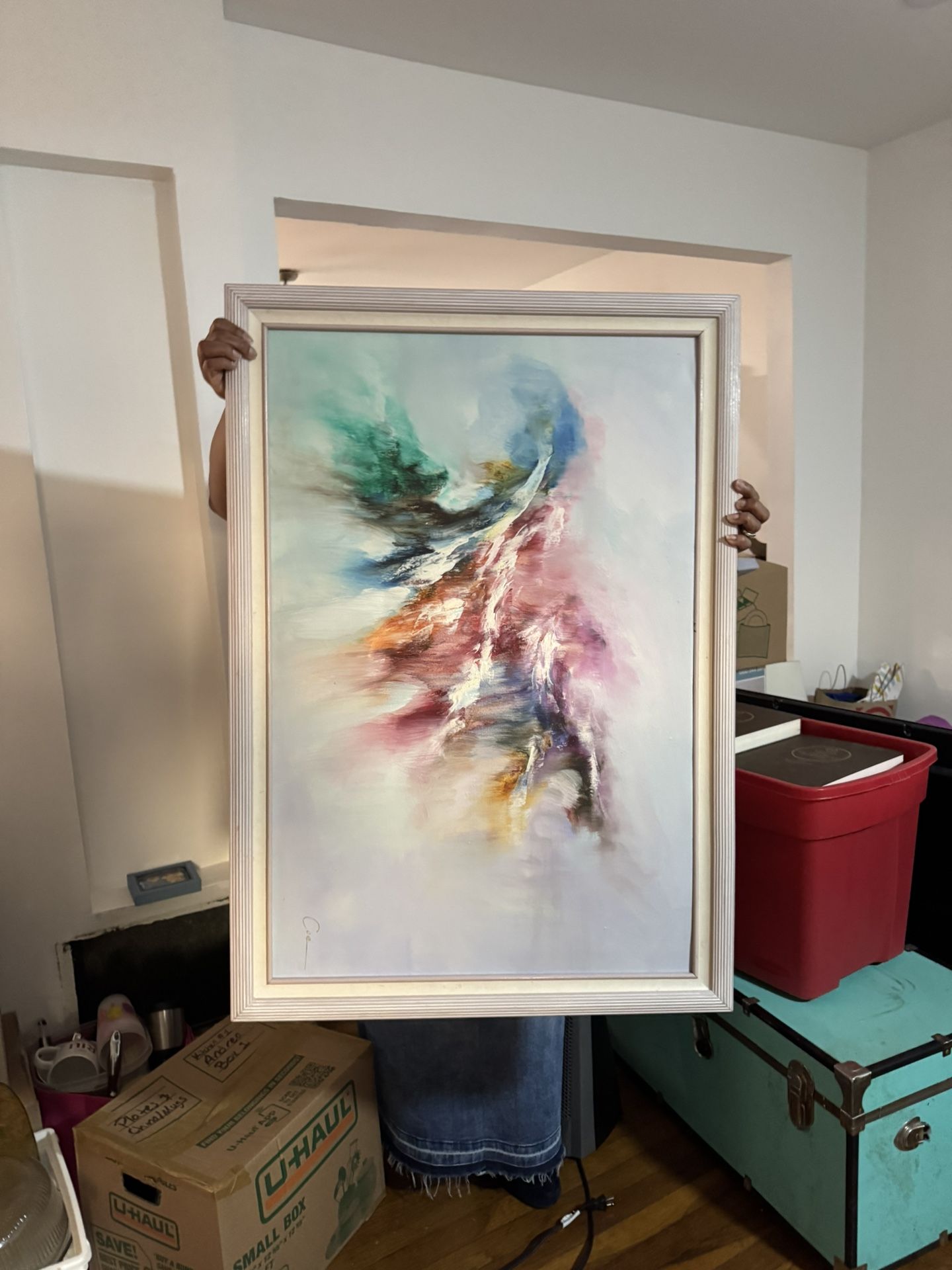 Large Guez Abstract Painting