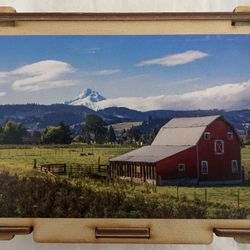 Wooden Puzzle Mt Hood Oregon
