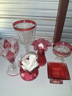 Vintage glassware