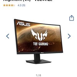 Full HD Curved LCD Monitor