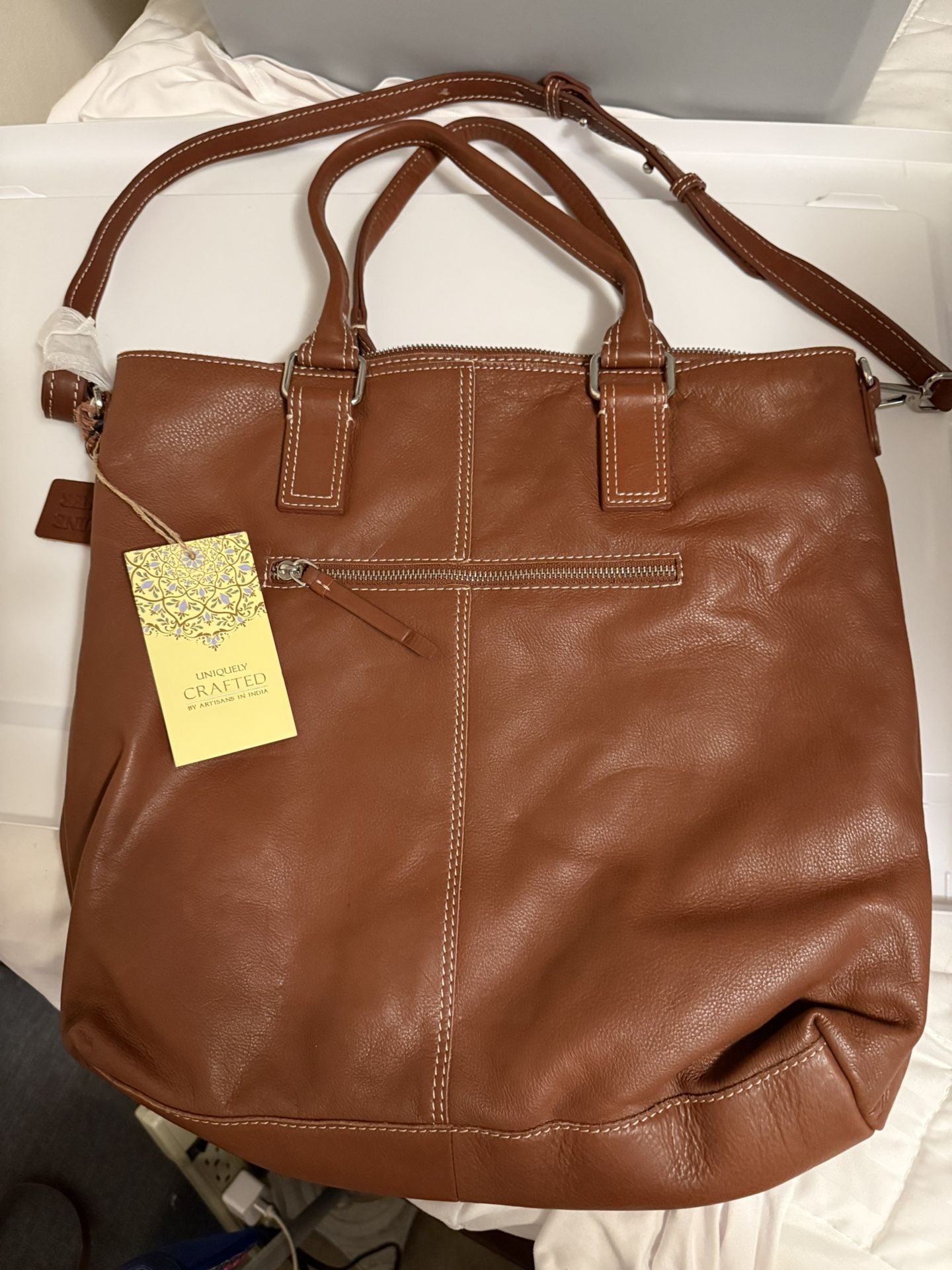Brown  leather Purse