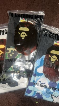 Bape shirts S,M,3XL