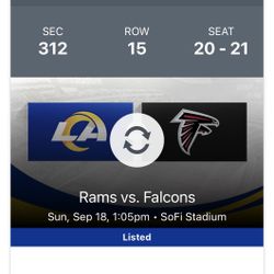 Rams vs falcons 