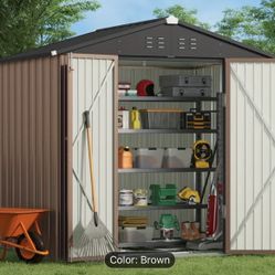 Metal Shed 8x6 