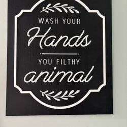 Bathroom Sign 