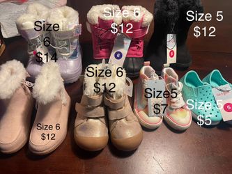New Toddler Girl Shoes 5/6
