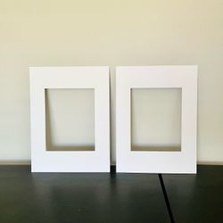 White Picture / Photo Mats (16x12)