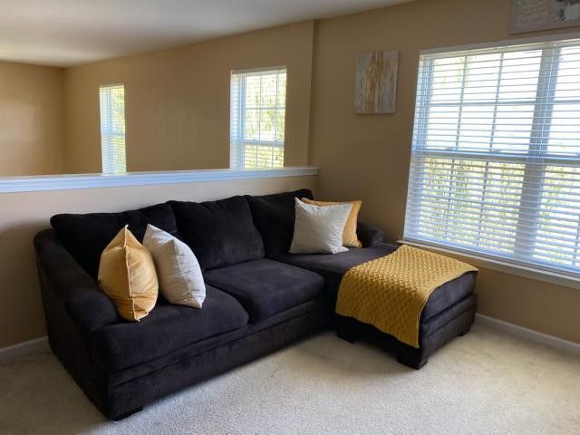 Couch With Oversize Loveseat