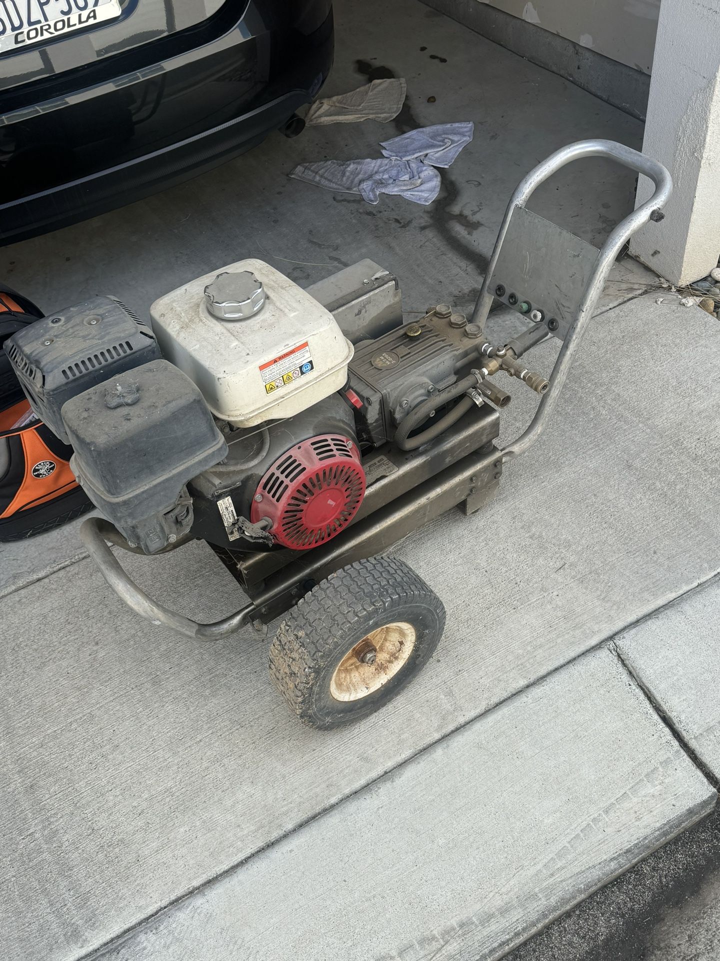 Mi - T - M Pressure Washer ( Honda Motor ) Needs Rebuild 