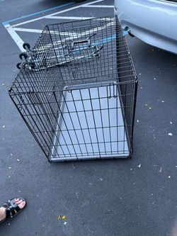 Big dog cage with divider 2 doors brand new