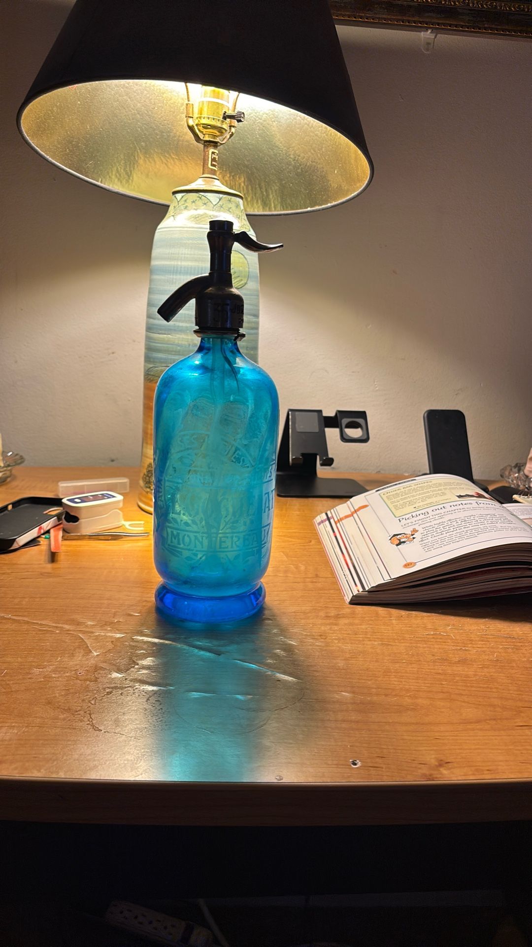 Glass Seltzer Dispenser