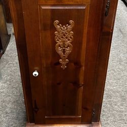 Solid Pine Storage Cabinet / Bookcase / Microwave Stand