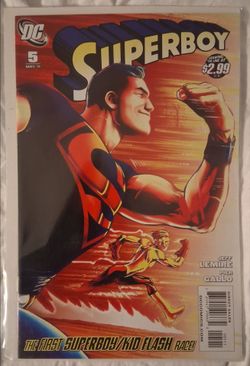 Superboy #5 – DC Comics – Kid Flash Race Issue