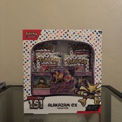 Pokemon 151 Alakazam EX Box