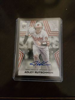 2023 Topps Series 1 Adley Rutschman Baseball Stars Autograph