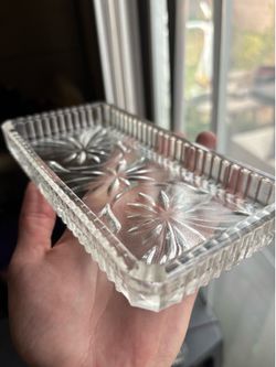 Glass Trinket Dish (set of 3)