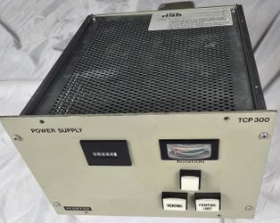 Pfeiffer TCP 300 Turbo Vacuum Pump Controller Power Supply w/ Braided Cable - Untested