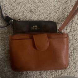 Coach Wallet and Leather Wallet