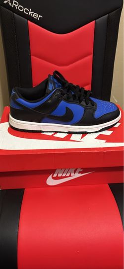 Nike Dunk Low Blue and Black Sneakers