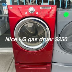 Nice LG Gas Dryer 