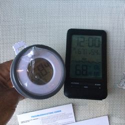 Wireless WiFi Pool Thermometer with Easy-to-Read 4" Digital LCD Display. $25.00. Pick Up In South Gate 