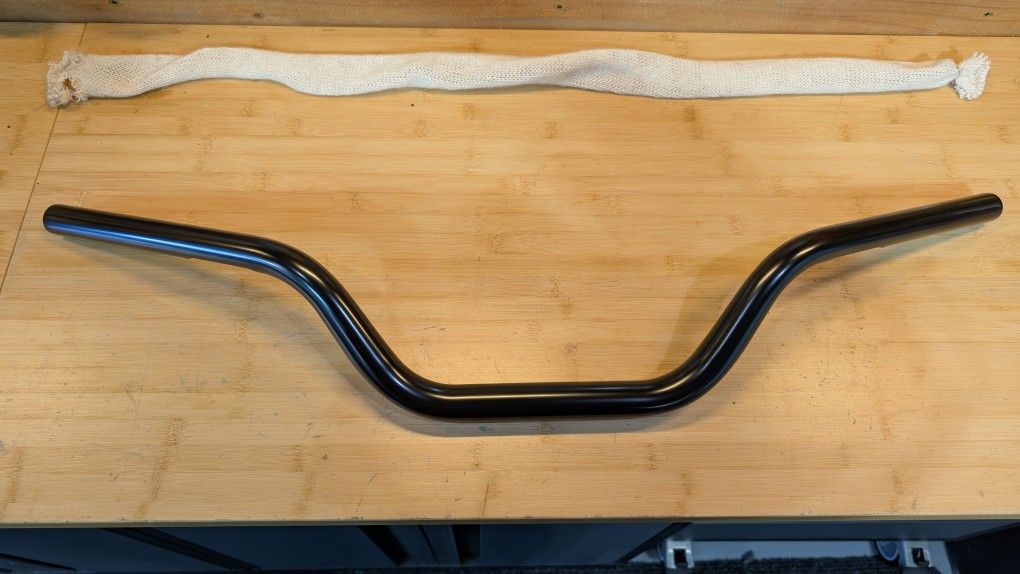 New Biltwell Tracker Fat Bars. 1" To 1 1/8" Harley Davidson, Triumph