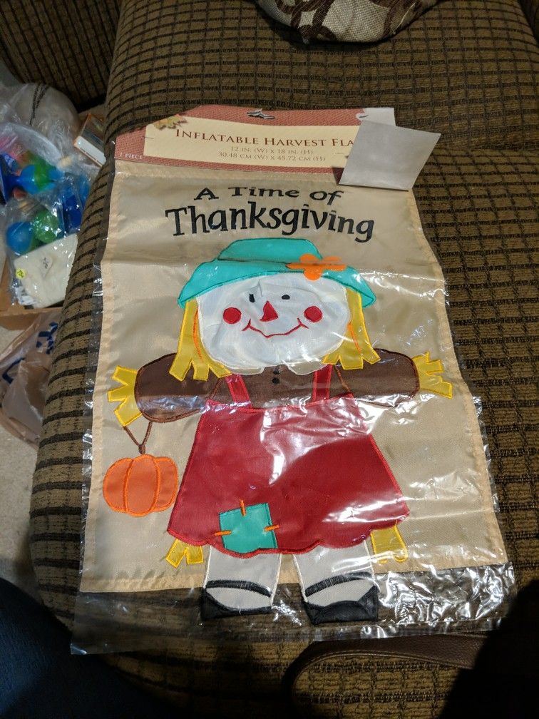 Inflatable Harvest Flag