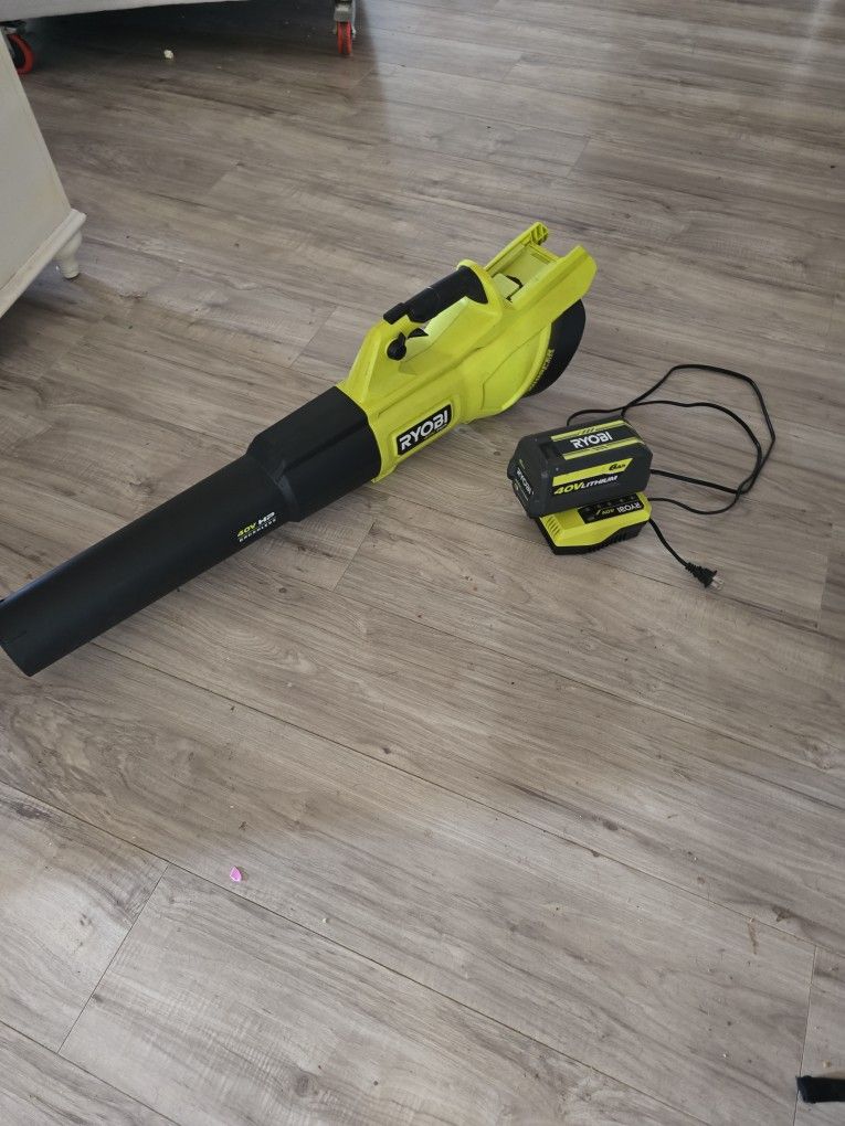 Ryobi Brushless Leaf Blower 40v