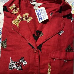 Christmas pj New never used size M